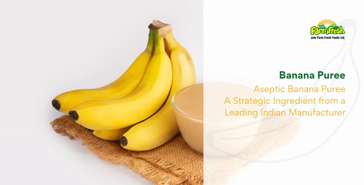 Aseptic Banana Puree: A Strategic Ingredient for Global Food Manufacturers