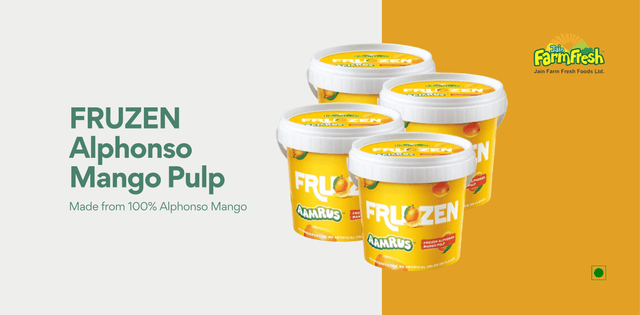 FRUZEN Alphonso Mango Pulp