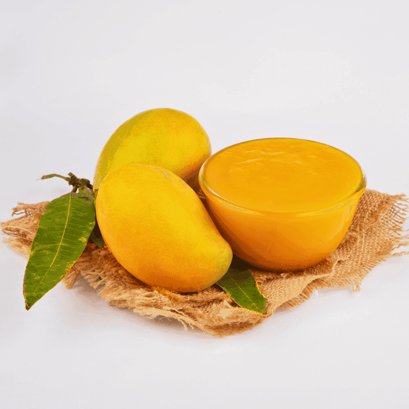Sweetened and Natural Alphonso Mango Pulp